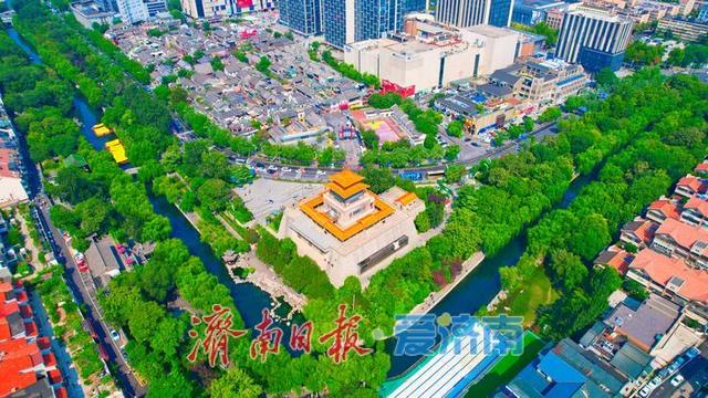 一年四季 泉在济南丨济南护城河水位显著上涨，迎来一年最佳观赏期
