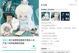 浙博入“娃圈”？文创“棉花娃娃”上线众筹超目标金额300%图片
