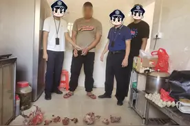江门鹤山：非法狩猎食野味，嫌疑人被采取刑事强制措施图片