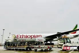 再破纪录！湖南机场物流公司刷新超长特种货物保障纪录图片