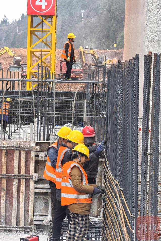 渠江风洞子航运工程建设拉满“进度条”丨决战收官年 冲刺一季度