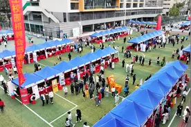 超五千岗位！广外艺迎来2023年最后一场大型线下招聘会图片
