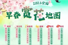 缤纷花事登场！2025全国早春赏花地图来了图片