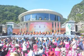 2023年“中国黑山羊之乡——马山第十六届文化旅游美食节”开幕图片