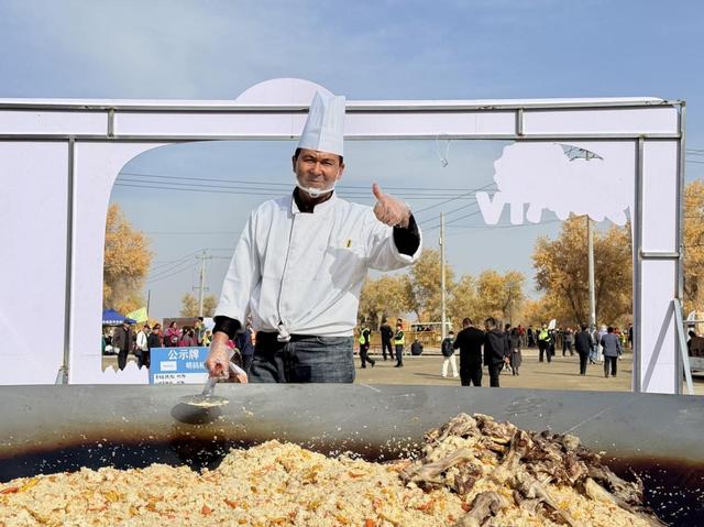 沙雅县2025年胡杨季启幕 世界最大胡杨林绽放金色魅力