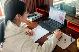 助力乡村教育，山东建筑大学实践团开展线上支教活动图片