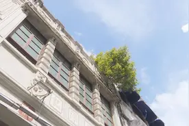 海口骑楼历史文化街区博爱路保护修缮项目开工图片