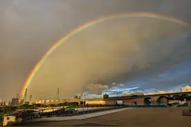图鉴坪山｜天空惊现彩虹！网友：好运就要降临了图片
