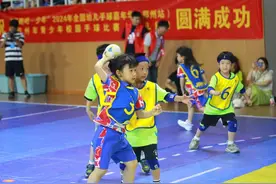 这是场手球赛，更是场嘉年华图片