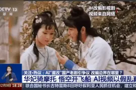 黛玉倒拔垂杨柳！曹操举起机关枪！AI“魔改”经典剧边界在哪儿？图片