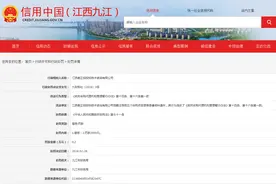 关于江西衡正招投标技术咨询有限公司行政处罚信息图片