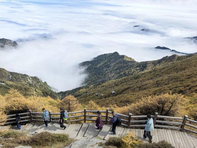 国庆邂逅太白山｜一日历四季，十里不同天，日出与云海共绘山河画卷