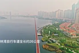 厦门实践调研行丨在海上骑自行车，是一种什么体验？图片