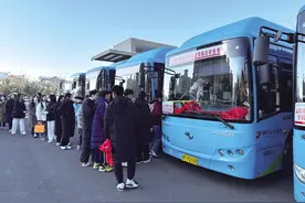 烟台高新区开通一条学生公交专线图片