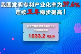 让知产力绽放新质生产力（1）| 2023年我国发明专利产业化率为39.6%！连续五年稳步提高图片