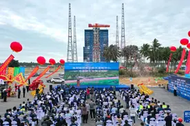 我国首个商业航天场一号发射工位竣工图片