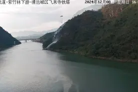 清远清城海事处“鲲鹏”应急拖轮协助扑灭山林火灾图片