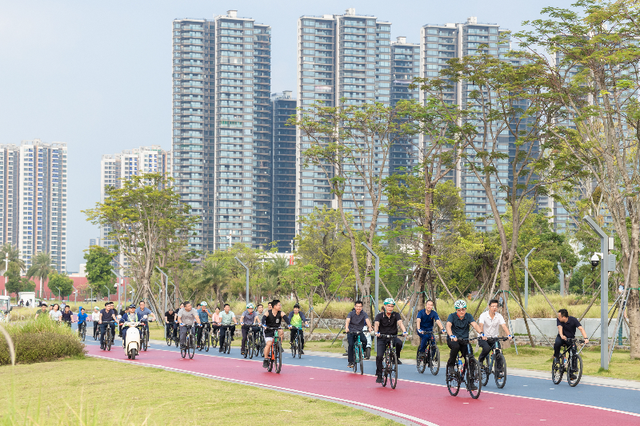 全民健身、追风看海！滨海湾邀您“骑”迎十五运