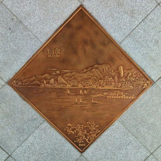 荟萃长三角地标和美景 方厅水院廊桥地刻已亮相