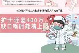 工作超负荷老上大夜班、待遇偏低人员流失严重……护士还差400万，缺口啥时能堵上？图片