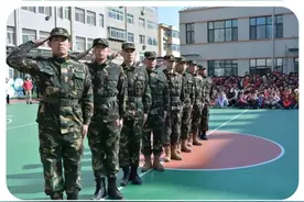 潍坊市奎文区胜利东小学上演“国防大片”图片