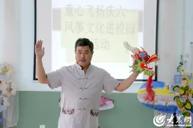 童心飞扬 欢庆六一  风筝文化走进柏丽花园幼儿园图片