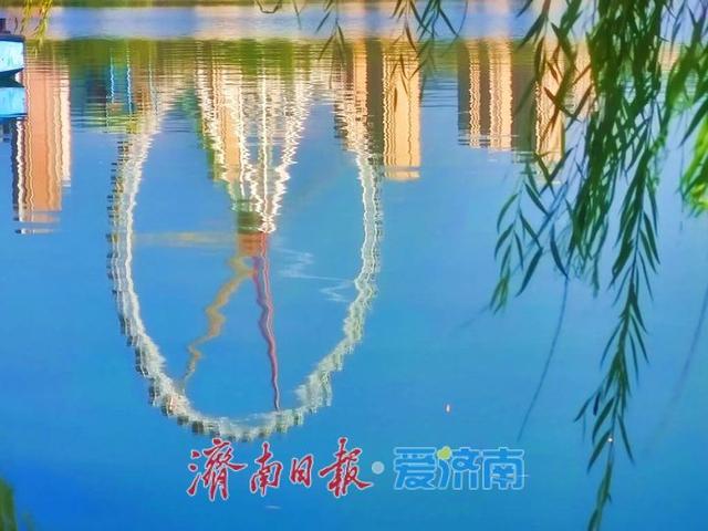 一年四季 泉在济南丨雨后园博园现“天空之境”宛若画卷