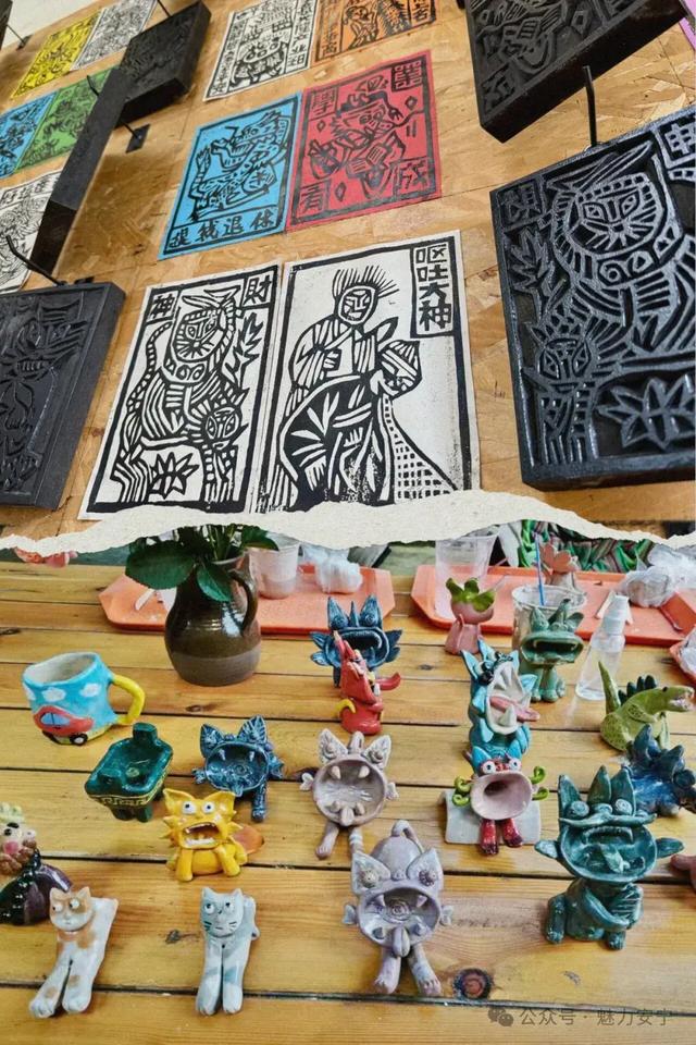 来安宁雁塔村,赏花巷、捏瓦猫!