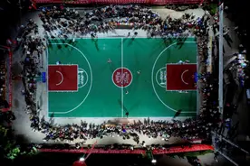 “好运山东”潍坊青州“村BA”火爆开赛，一场乡村的欢乐大聚会图片