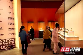 湖南博物院跨年大展启幕 展出200余件新石器时代彩陶精品图片