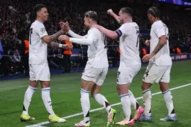 欧冠|巴黎圣日耳曼惊险晋级四强，维拉差点把他们打懵了图片