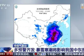 中到大雪，局地有暴雪！陕西发布暴雪蓝色预警→图片