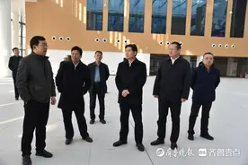 菏泽市人大常委会党组书记、主任王磊调研市立医院东院区项目建设图片