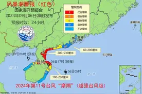 风暴潮红色警报！广东部分沿海将出现200至530厘米风暴增水图片