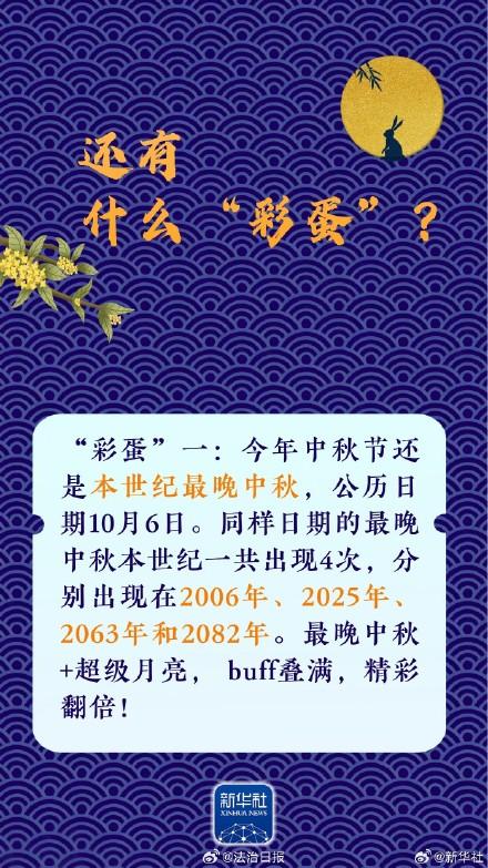今年中秋月亮有啥特殊看点