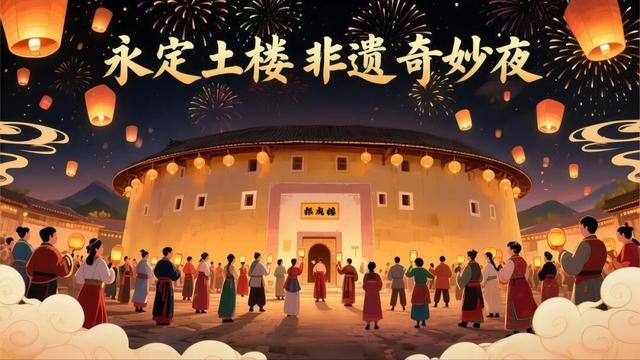 百场非遗大戏！龙岩永定土楼的中秋国庆打开方式→