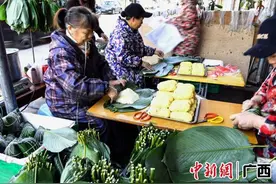 广西靖西：粽子飘香“年味”浓图片