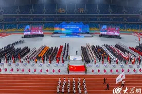 组图丨逐梦精彩八运 乐享时尚临沂！临沂市第八届运动会开幕式精彩瞬间图片