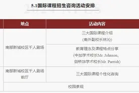最新！南京多校热门国际项目官宣加试时间图片