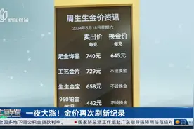 一夜大涨！金价再次刷新纪录 金饰每克价格已达740元附近图片