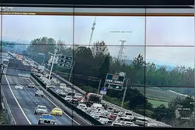 实时路况丨清明假期第一天 成都周边高速车多缓行图片
