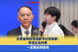 云南省政府党组副书记答南都：承诺企业的事一定要说到做到视频封面