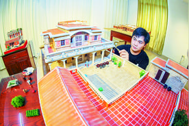 “00后”马奔和他的微缩世界图片