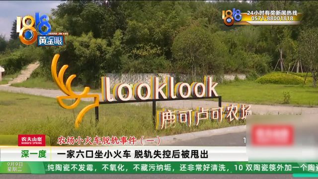 农场小火车脱轨！一家六口全上了救护车，当事人：全都甩出去了