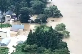 日本山形县遭创纪录大雨 多地48小时降雨量近400毫米图片