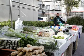 石景山广宁街道：便民蔬菜车开进社区 还能免费送上门图片