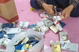 真·探143案丨小学生为烟盒翻垃圾桶，烟卡衍生出“生意”引担忧图片
