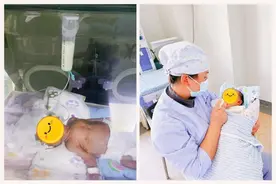 揪心！出生不到24小时的宝宝消化道出血，有生命危险……图片