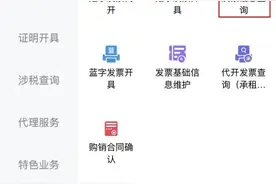 电子税务局App全量发票查询及交付功能图片