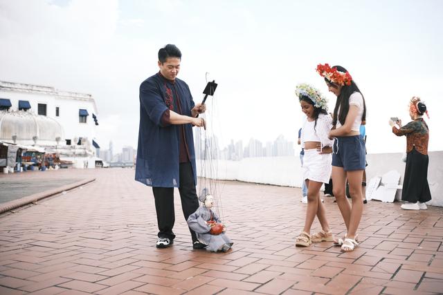 中国泉州文旅小分队快闪巴拿马城